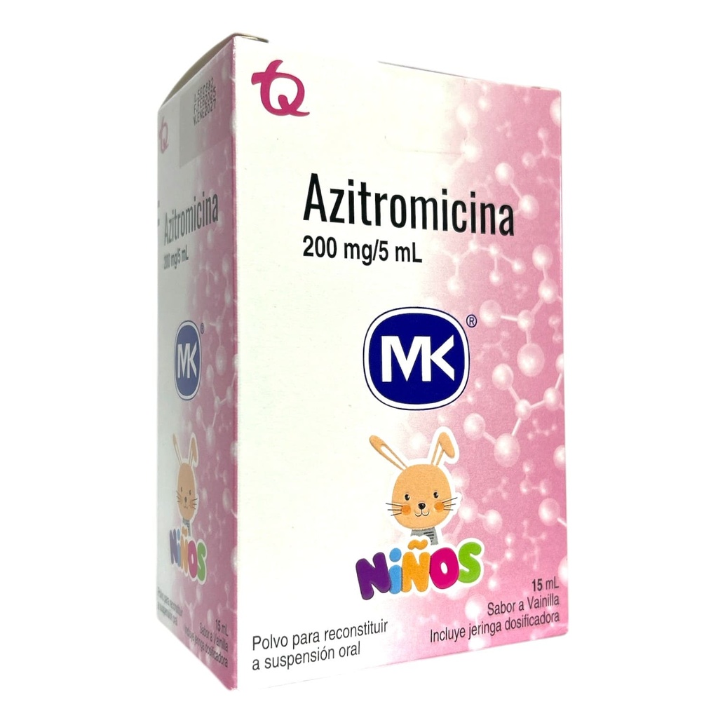 Azitromicina 200 Mg Suspension Oral Frasco x 15 Ml (Tecnoquimicas)