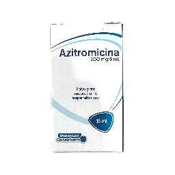 Azitromicina 200 Mg,5 Ml Polvo Suspension Oral Fco X 15 Ml Und (Coaspharma)
