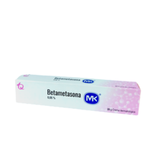 Betametasona 0.05 % Crema Topica Tubo x 20 Gr Und (Tecnoquimicas)