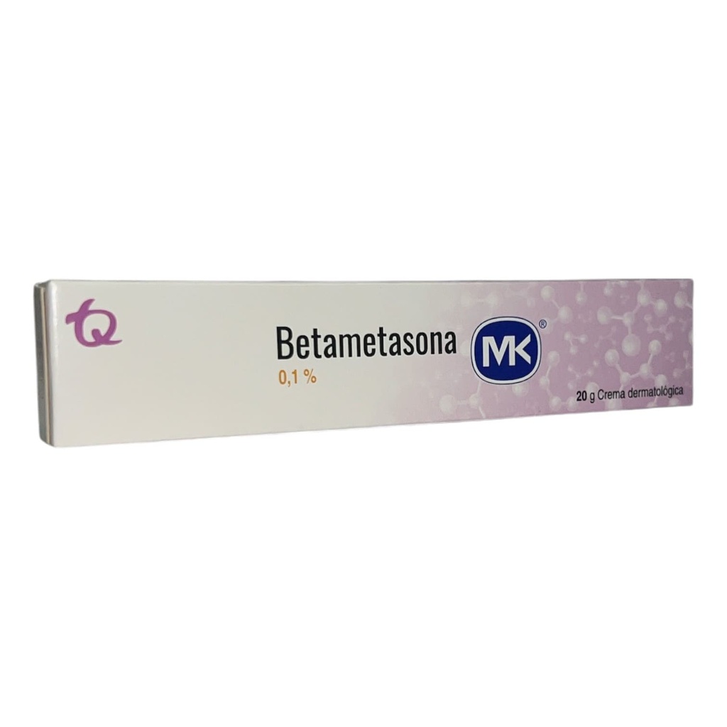 Betametasona 0.1 % Crema Topica Tubo X 20 Gr Und (Tecnoquimicas)