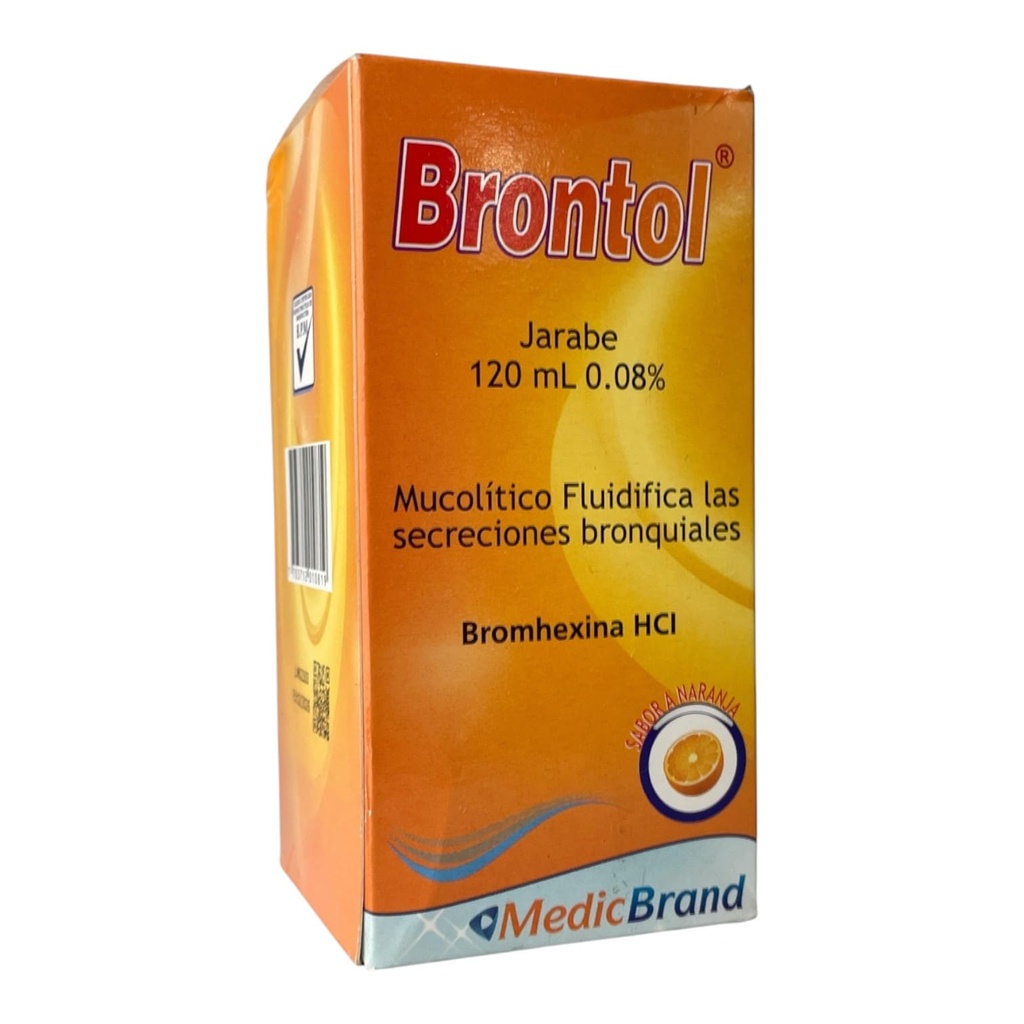 Brontol (Bromhexina) Jarabe Frasco x 120 Ml (Coaspharma)