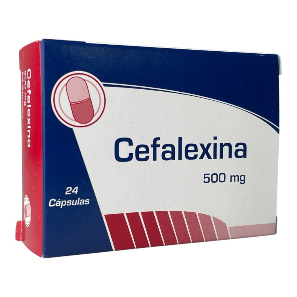 Cefalexina 500 Mg Caja x 24 Capsulas Und (Coaspharma)