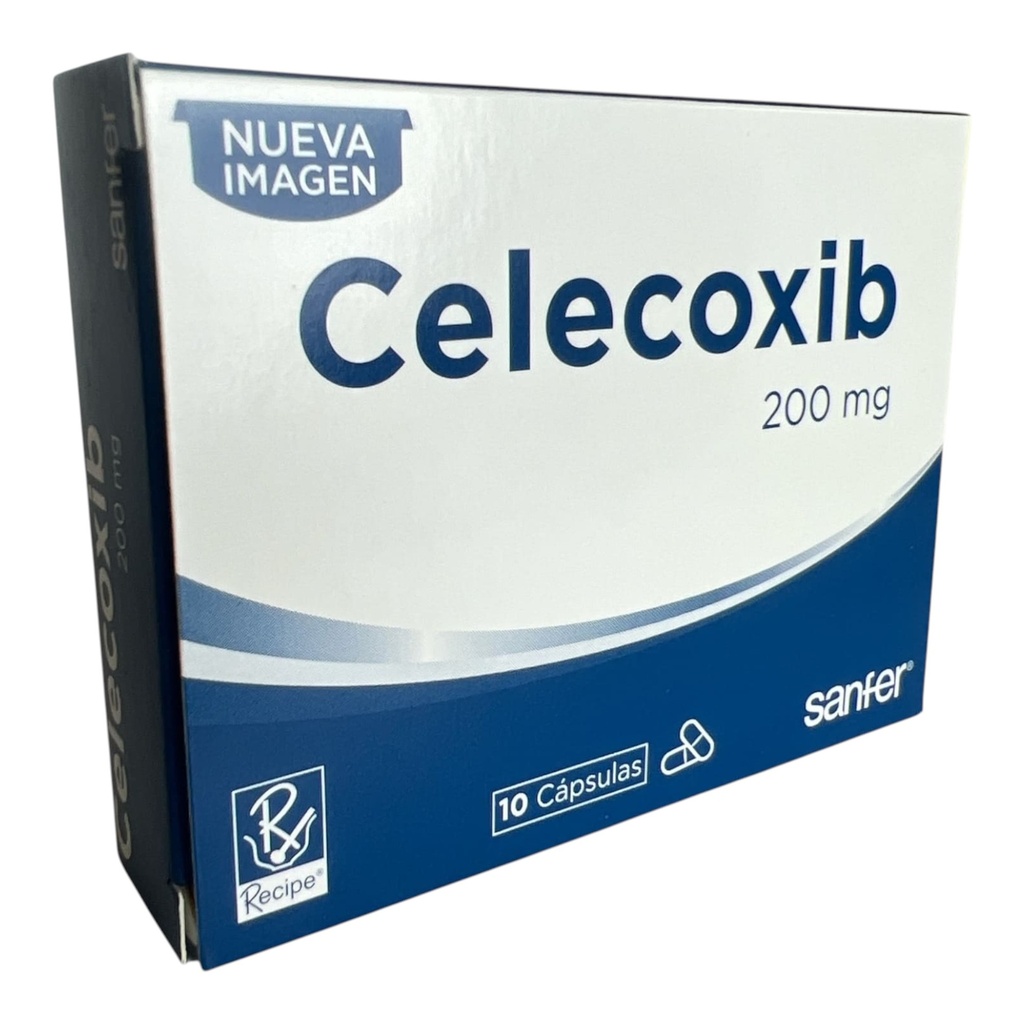 Celecoxib 200 Mg Caja x 10 Capsulas Und (Recipe)