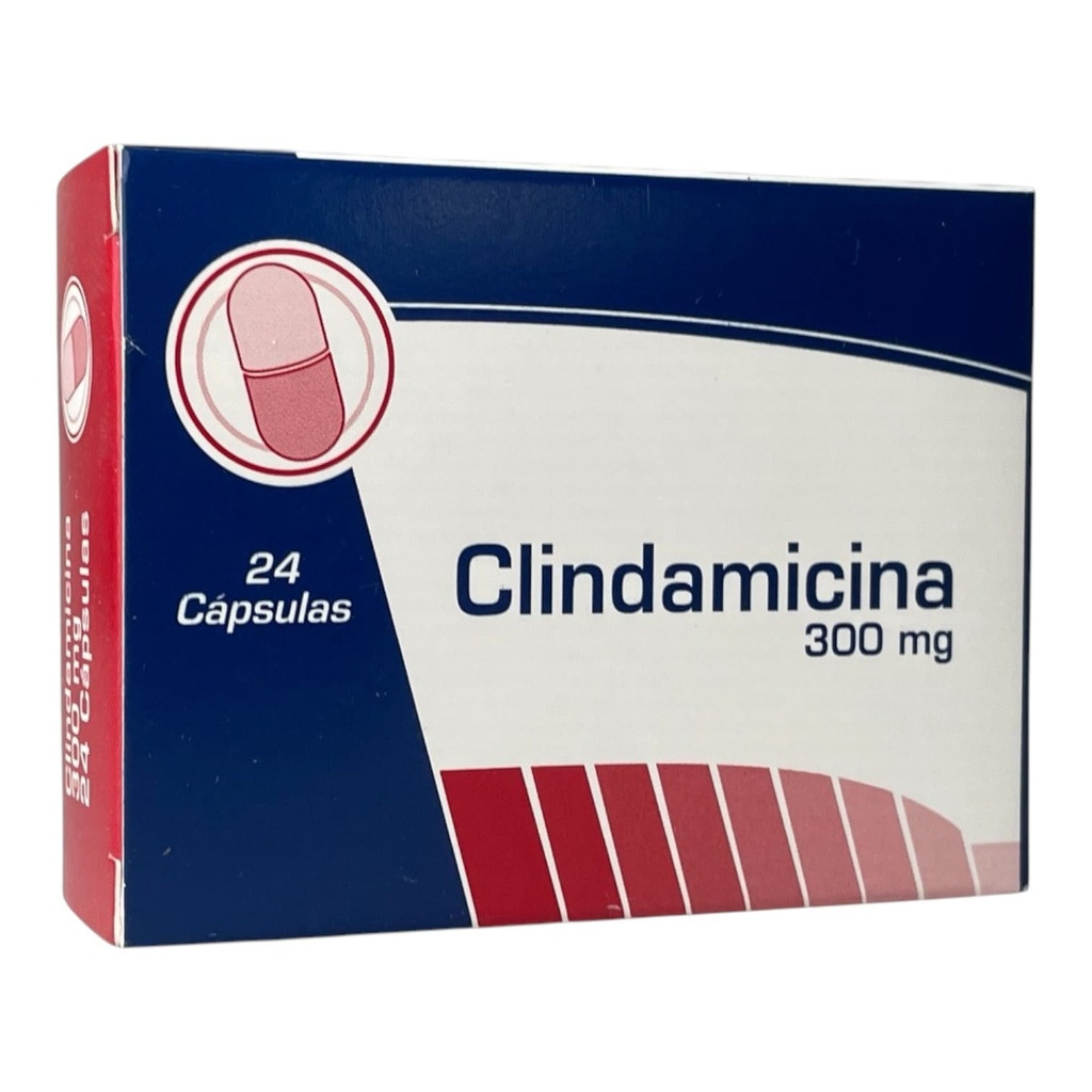 Clindamicina 300 Mg Caja x 24 Capsulas (Coaspharma)