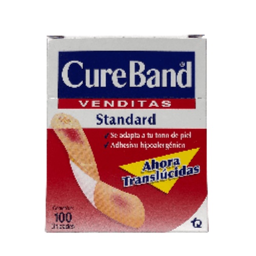 Curas Cureband Venditas Standa Caja x 100 Und (Tecnoquimicas)