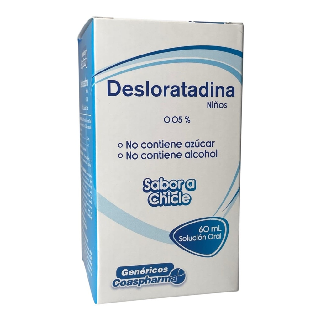 Desloratadina 0.05 % Jarabe Frasco x 60 Ml Und (Coaspharma)