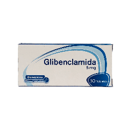 Glibenclamida 5 Mg Caja x 30 Tabletas Und (Coaspharma)