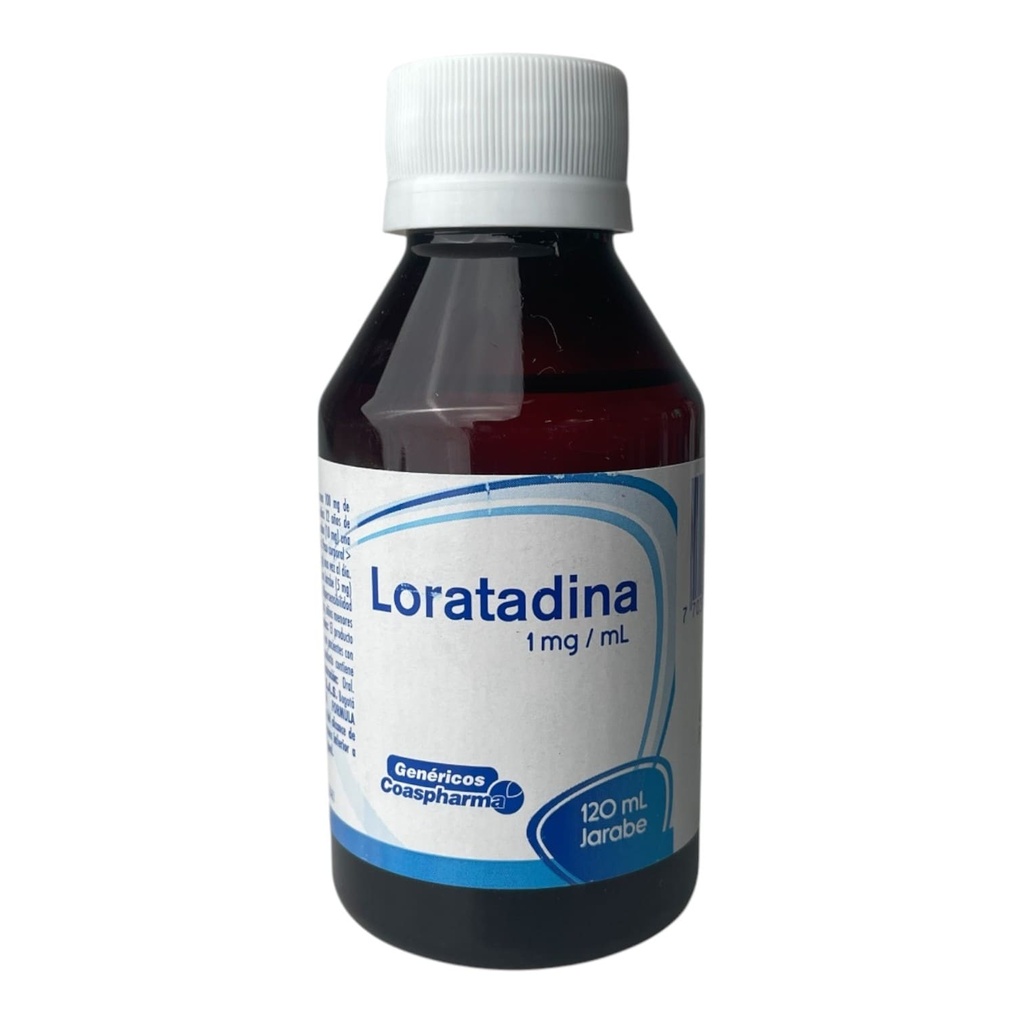 Loratadina Jarabe Frasco x 120 Ml Und (Coaspharma)