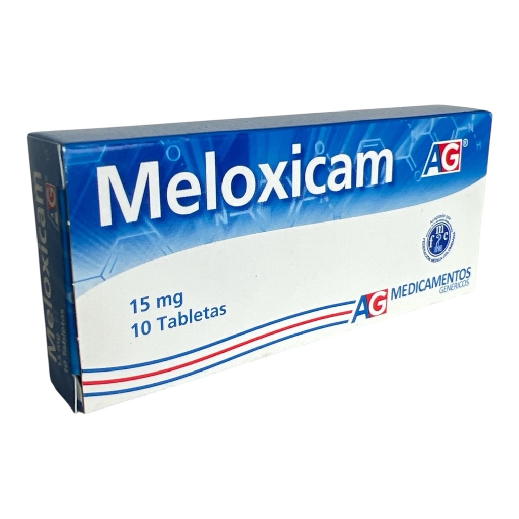 Meloxicam 15 Mg Caja x 10 Tabletas (American Generics)