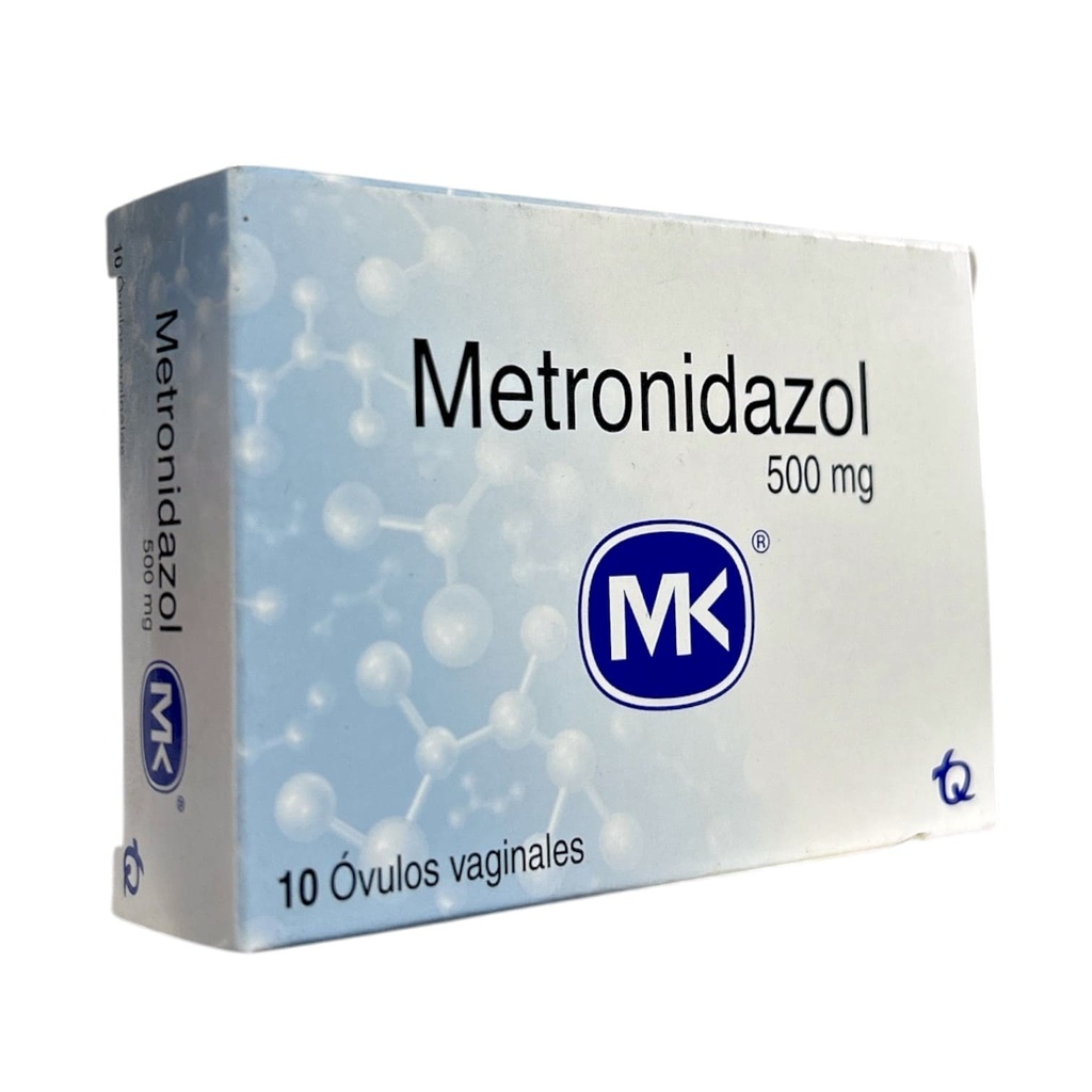 Metronidazol 500 Mg Ovulos Vaginales Caja X 10 Und (Tecnoquimicas)