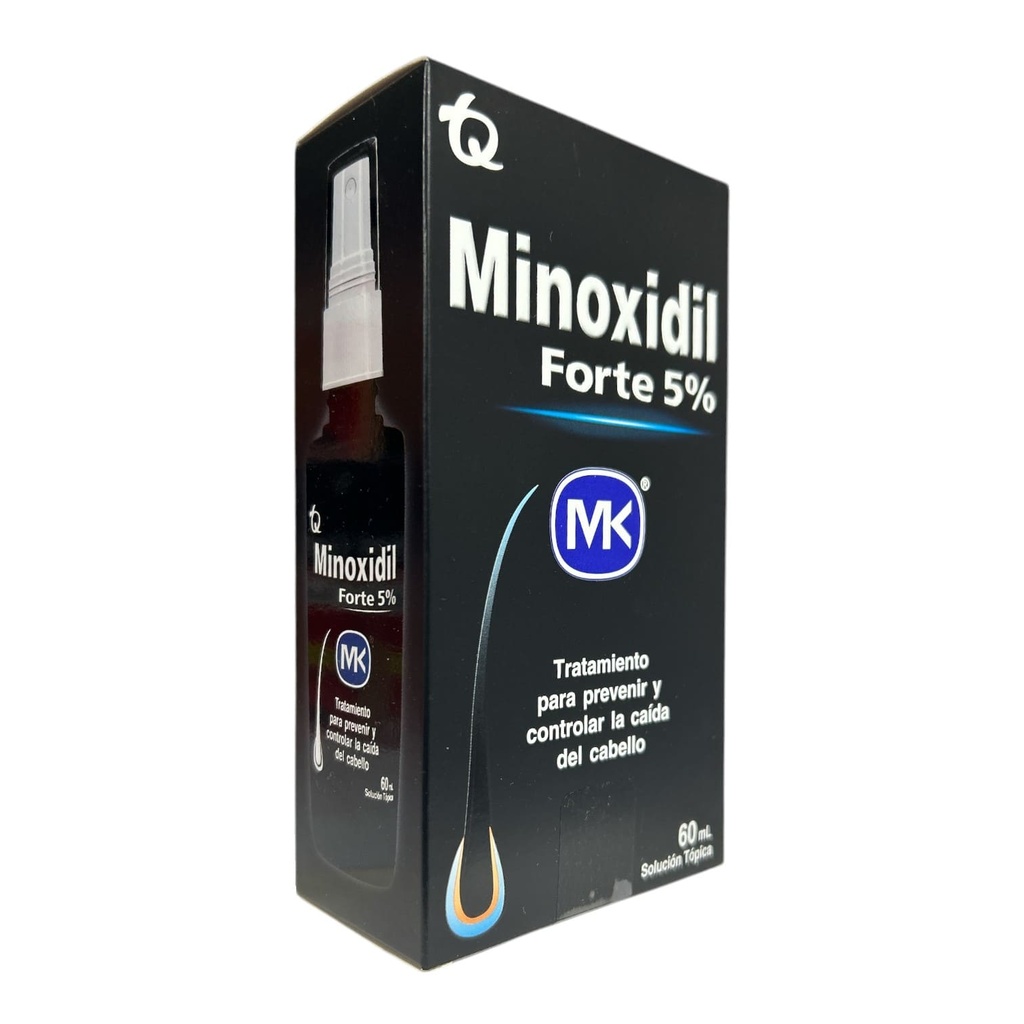 Minoxidil Forte 5% Solucion Topica Frasco X 60 Ml Und (Tecnoquimicas)