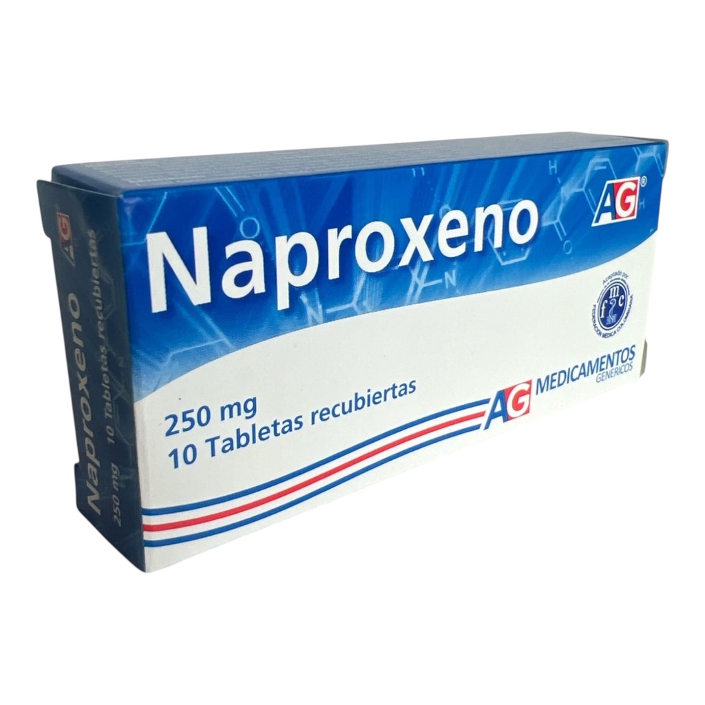 Naproxeno 250 Mg Caja x 10 Tabletas (American Generics)