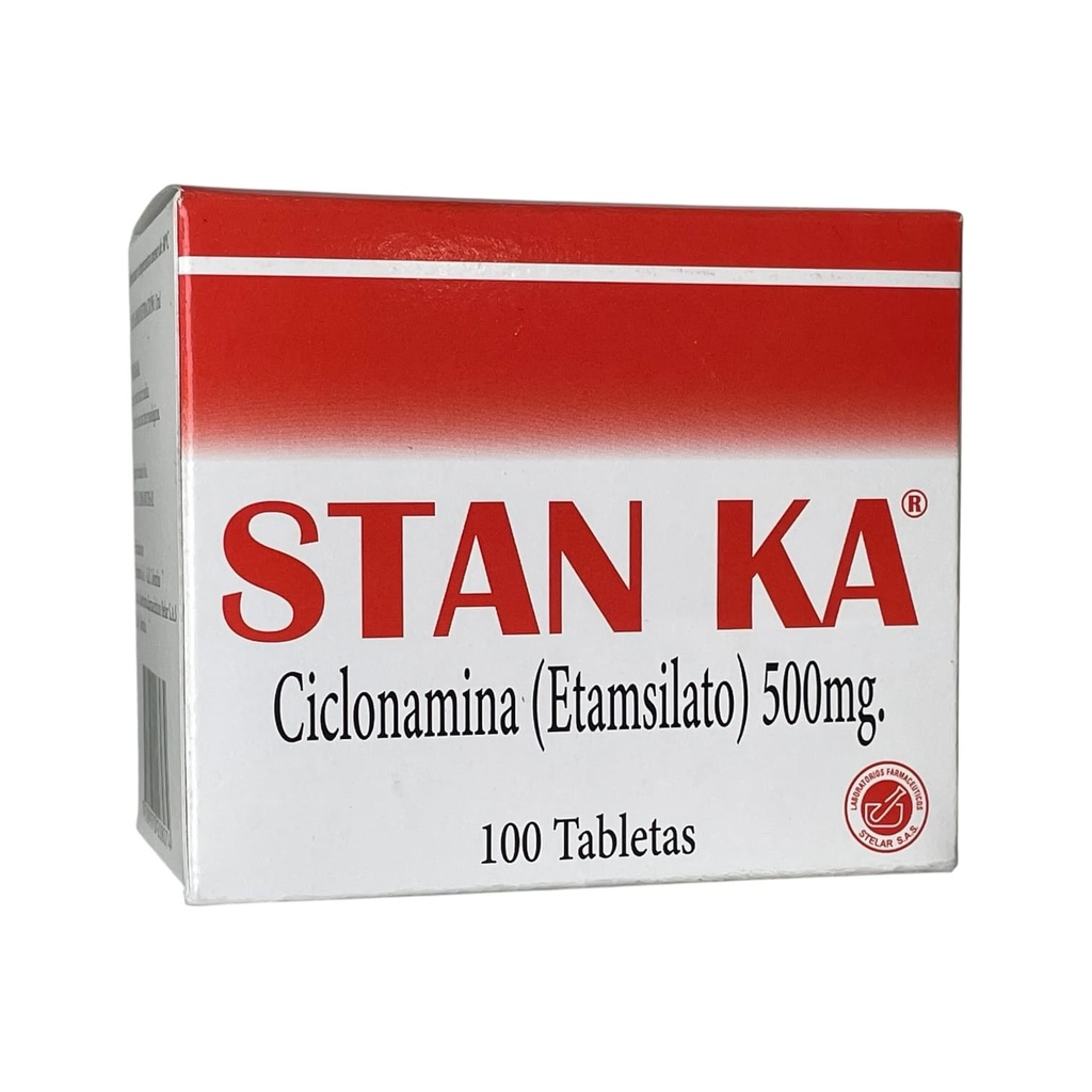 Stan Ka (Ciclonamina) 500 Mg Sobre x 10 Tabletas (Stelar)