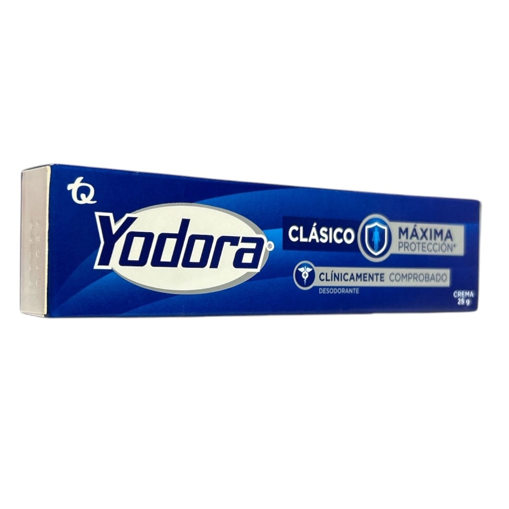 Yodora Clasico Crema Topica Tubo x 25 Gr Und (Tecnoquimicas)