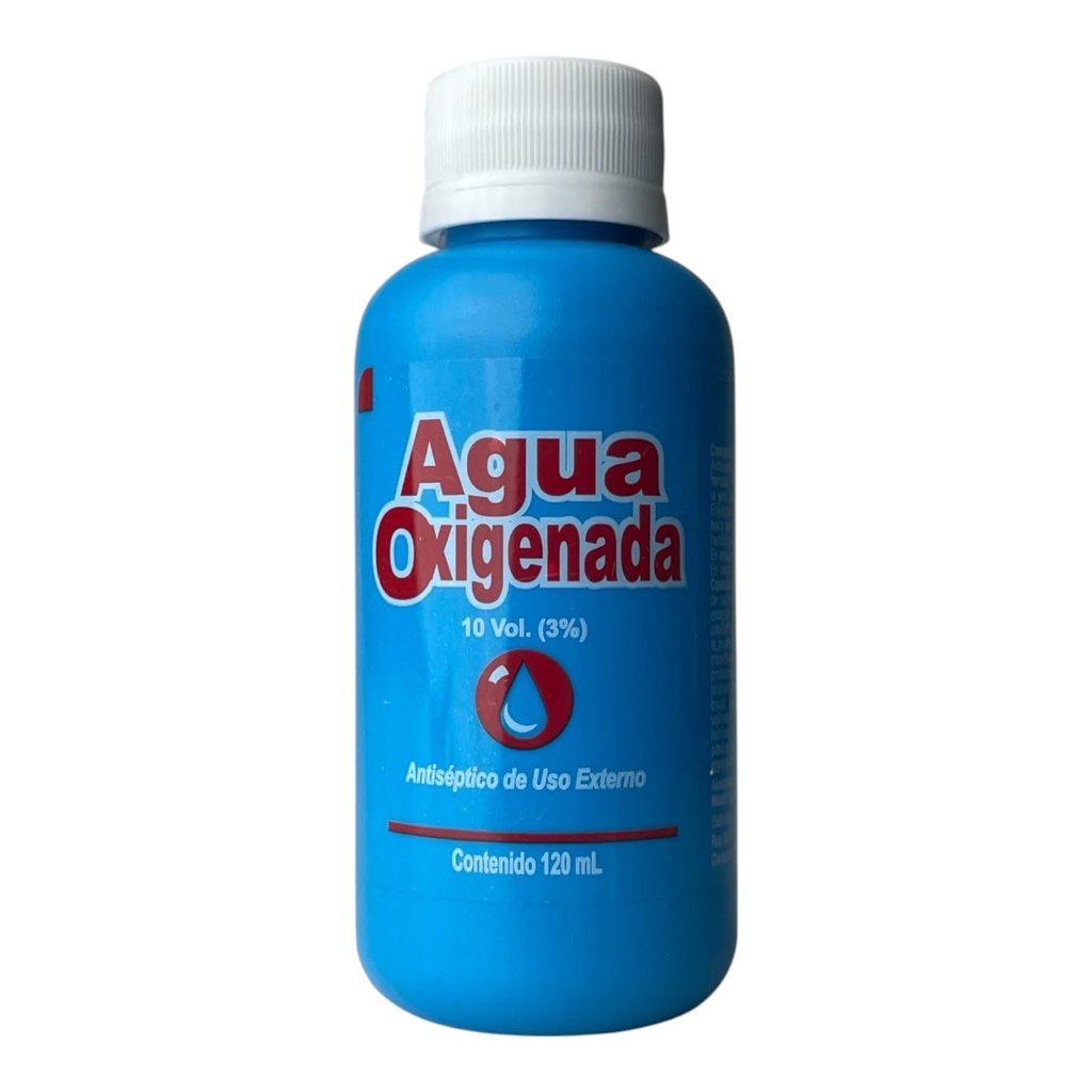 Agua Oxigenada 10 Vol. Solución Frasco x 120 Ml (Coaspharma)