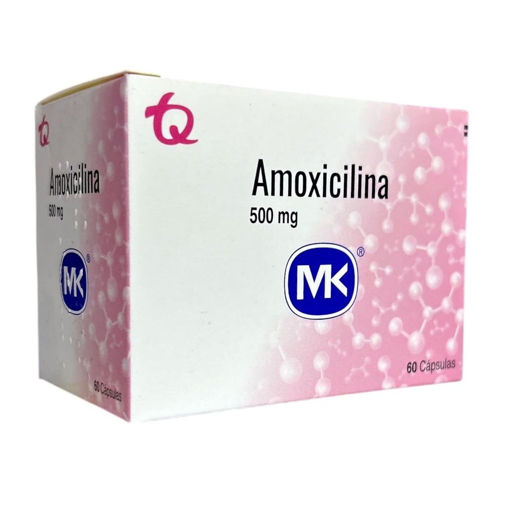 Amoxicilina 500 Mg Caja x 60 Capsulas Und (Tecnoquimicas)