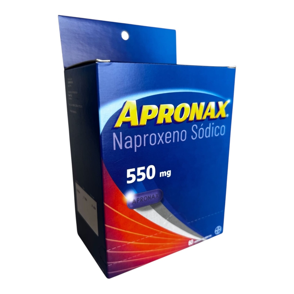 Apronax (Naproxeno) 550 Mg Caja x 60 Tabletas (Bayer)