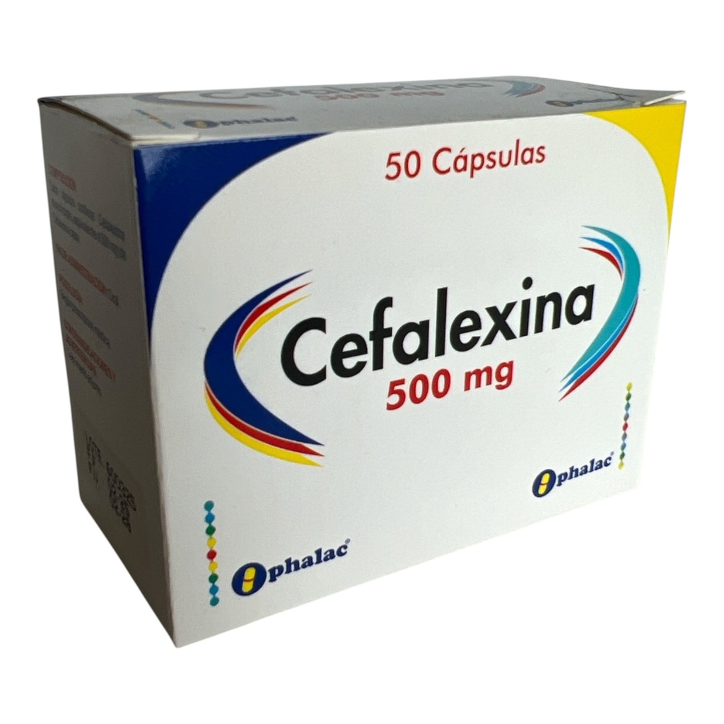 Cefalexina 500 Mg Caja x 50 Capsulas (Anglopharma)