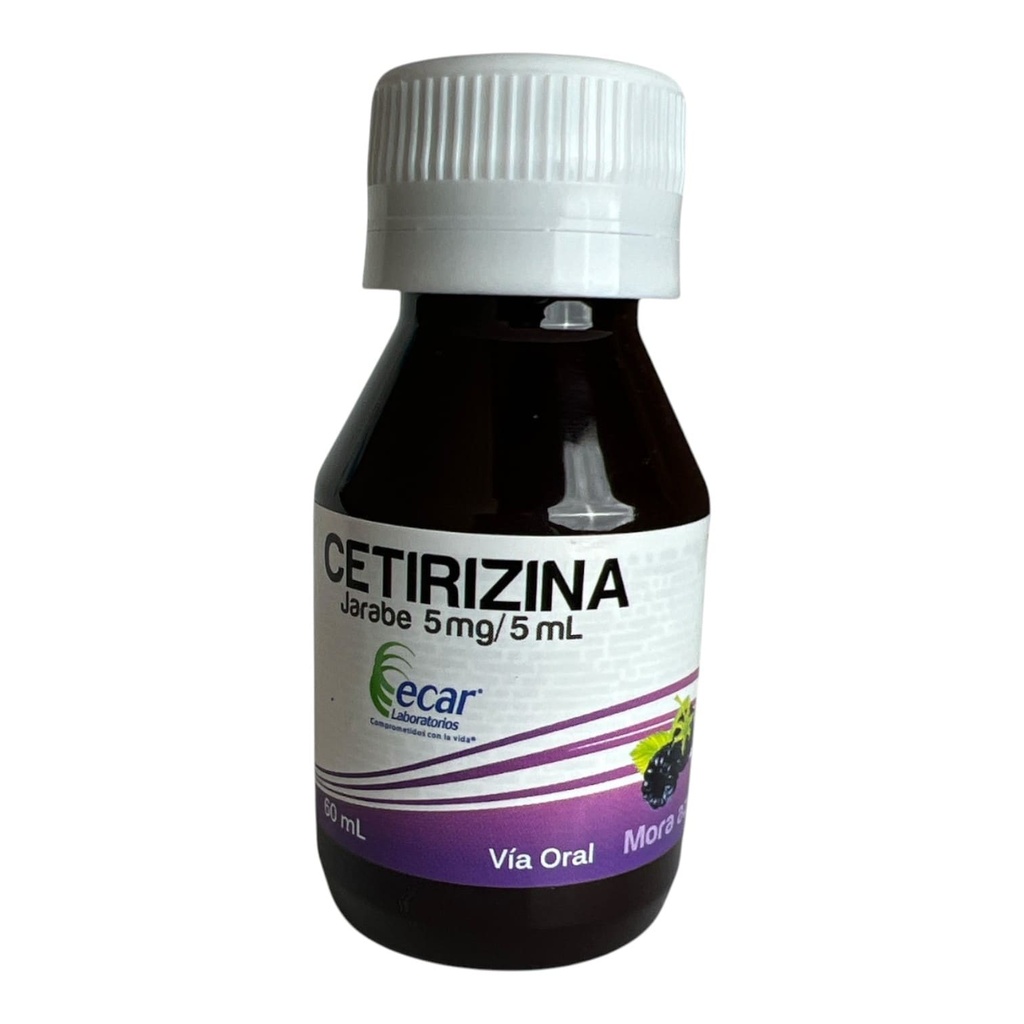 Cetirizina Jarabe Frasco x 60 Ml (Ecar)
