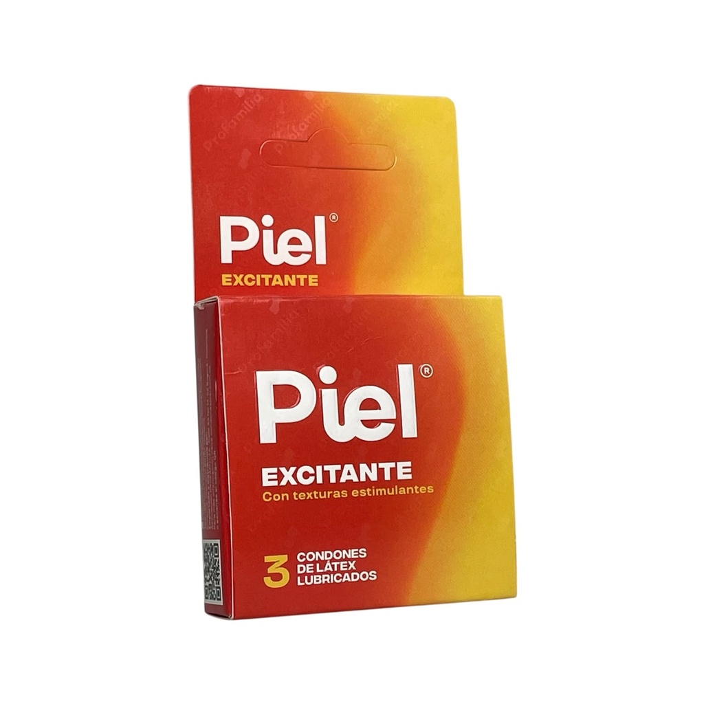 Condon Piel Excitante Caja x 3 Und (Profamilia)