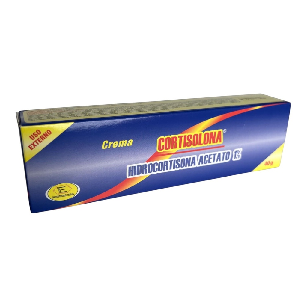 Cortisolona (Hidrocortisona) 1%  Crema Topica Tubo x 40 Gr (Labquifar)