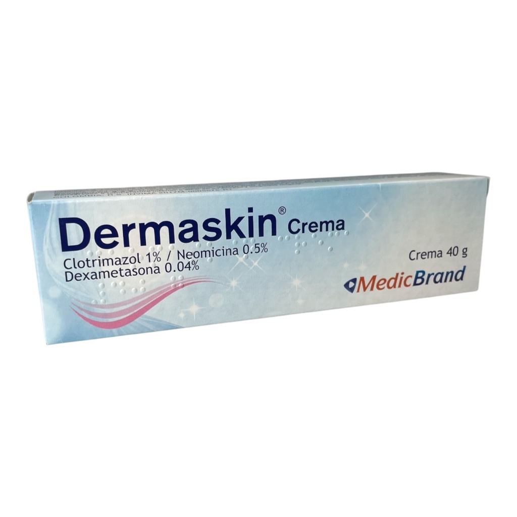 Dermaskin (Clotrimazol+Neomicina+Dexametazona) Crema Topica Tubo x 40 gr (Coaspharma)
