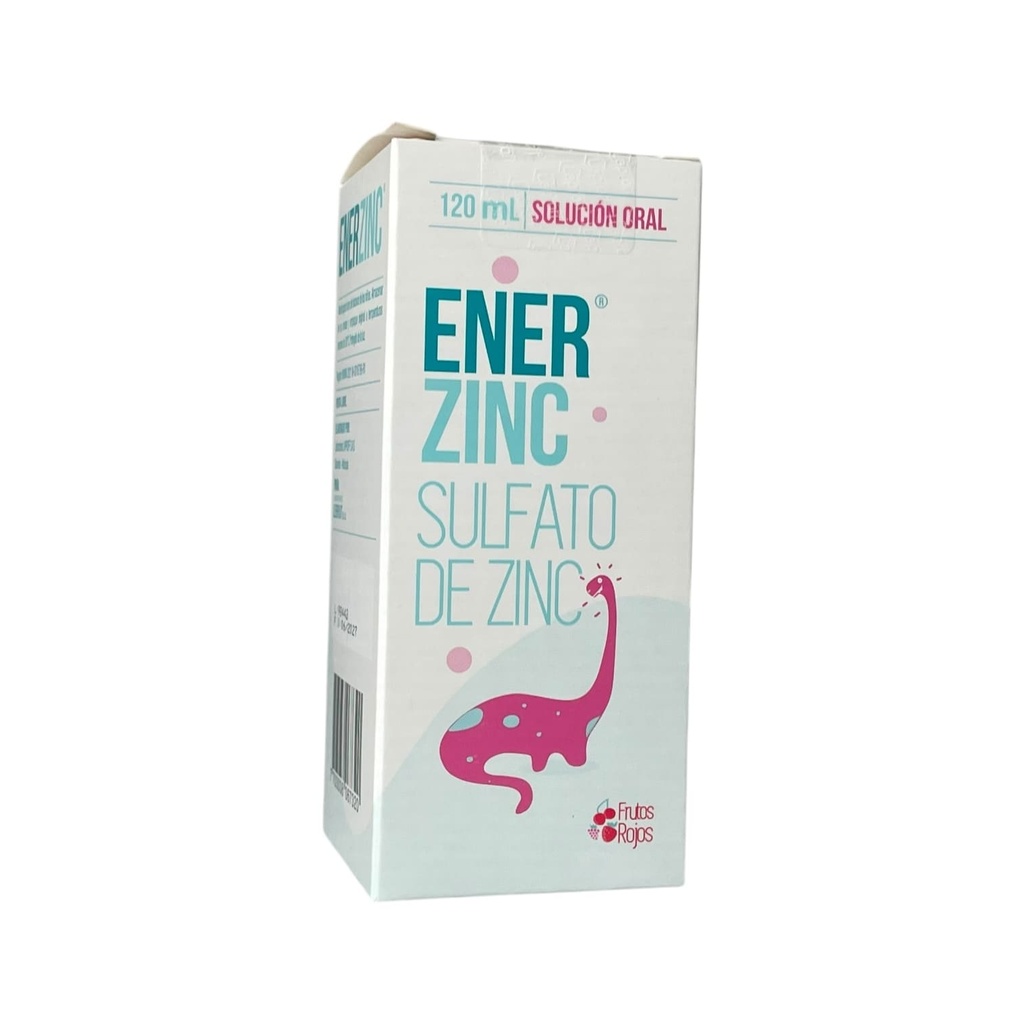 Enerzinc (Sulfato De Zinc) Solucion Oral Frasco x 120 Ml (Lebriut)