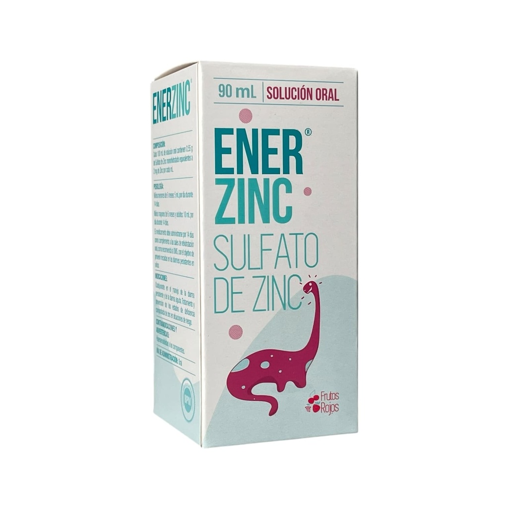 Enerzinc (Sulfato De Zinc) Suspension Frasco x 90 Ml (Lebriut)