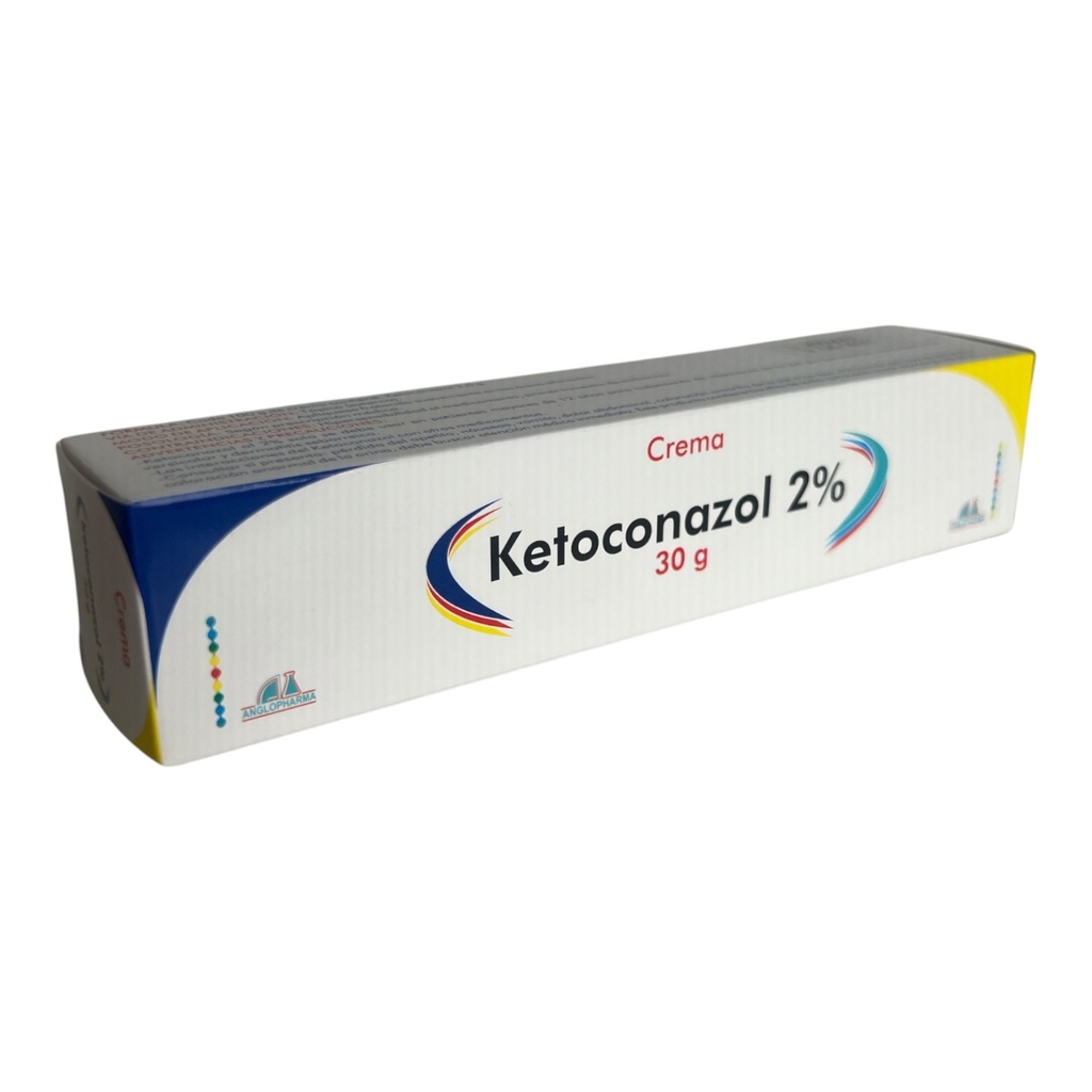 Ketoconazol 2% Crema Topica Tubo x 30 G (Anglopharma)