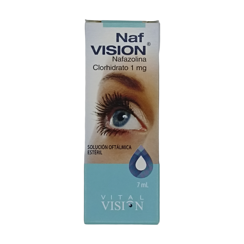 Naf Vision (Nafazolina) 1Mg Gotas Oftalmicas Frasco x 7 Ml (vitalis)