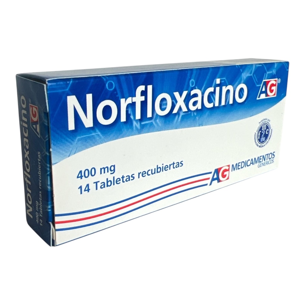 Norfloxacino 400 Mg Caja x 14 Tabletas Und (American Generics)