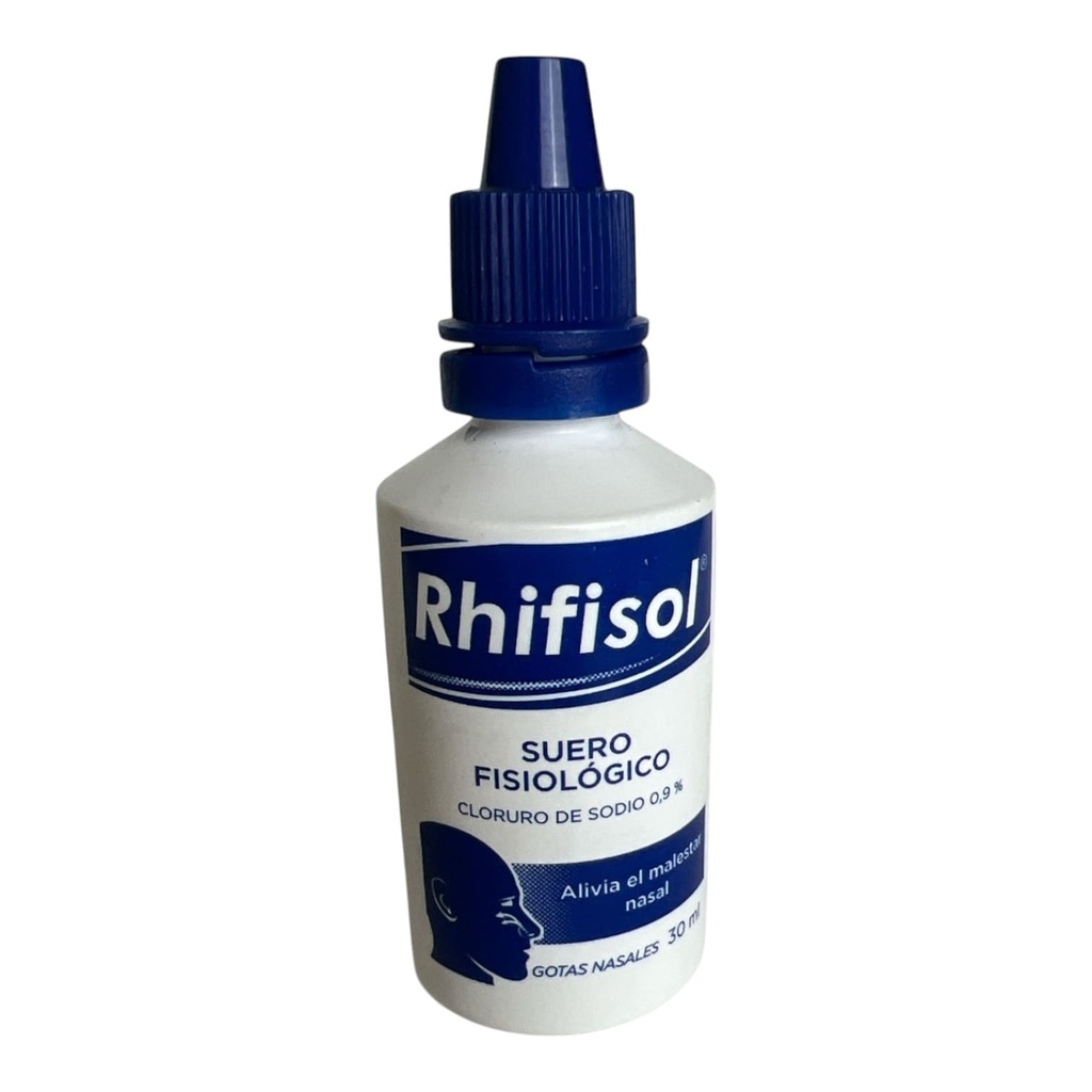 Rhifisol(Suero Fisiologico) Solucion Nasal Frasco x 30 ML(Gerco)