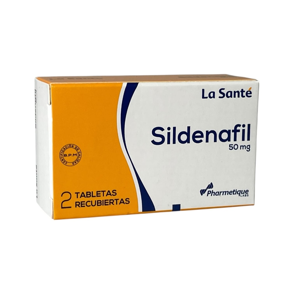 Sildenafil 50 Mg Caja x 2 Tabletas und (La Sante)