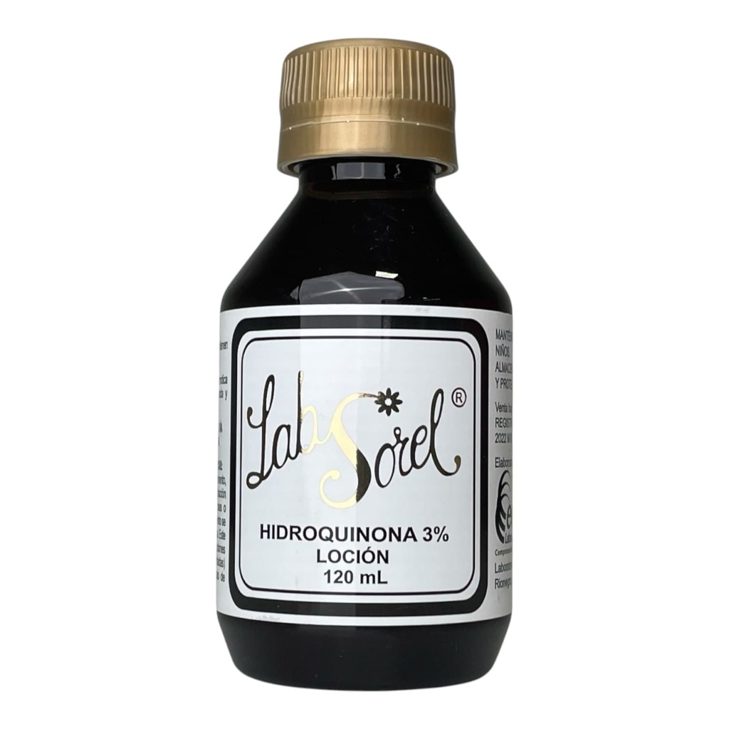 Sorel (Hidroquinona) 3% Locion Topica Frasco x 120 Ml (Ecar)