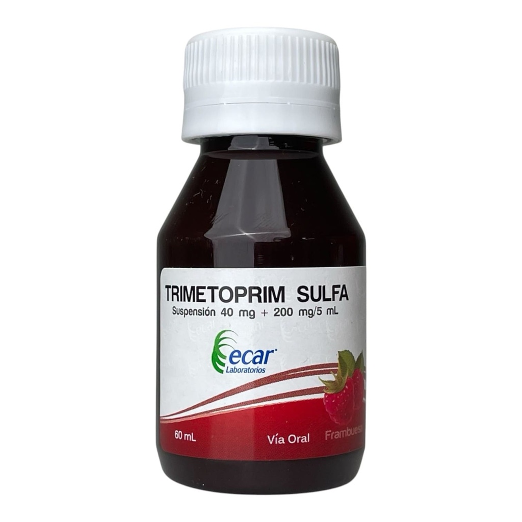 Trimetoprim Sulfa 40,200mg Suspension Frasco x 60 Ml (Ecar)