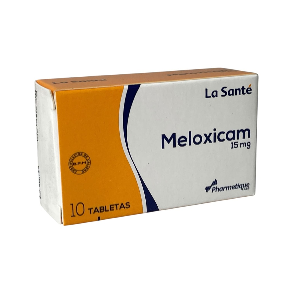 Meloxicam 15 Mg Caja x 10 Tabletas (La Sante)