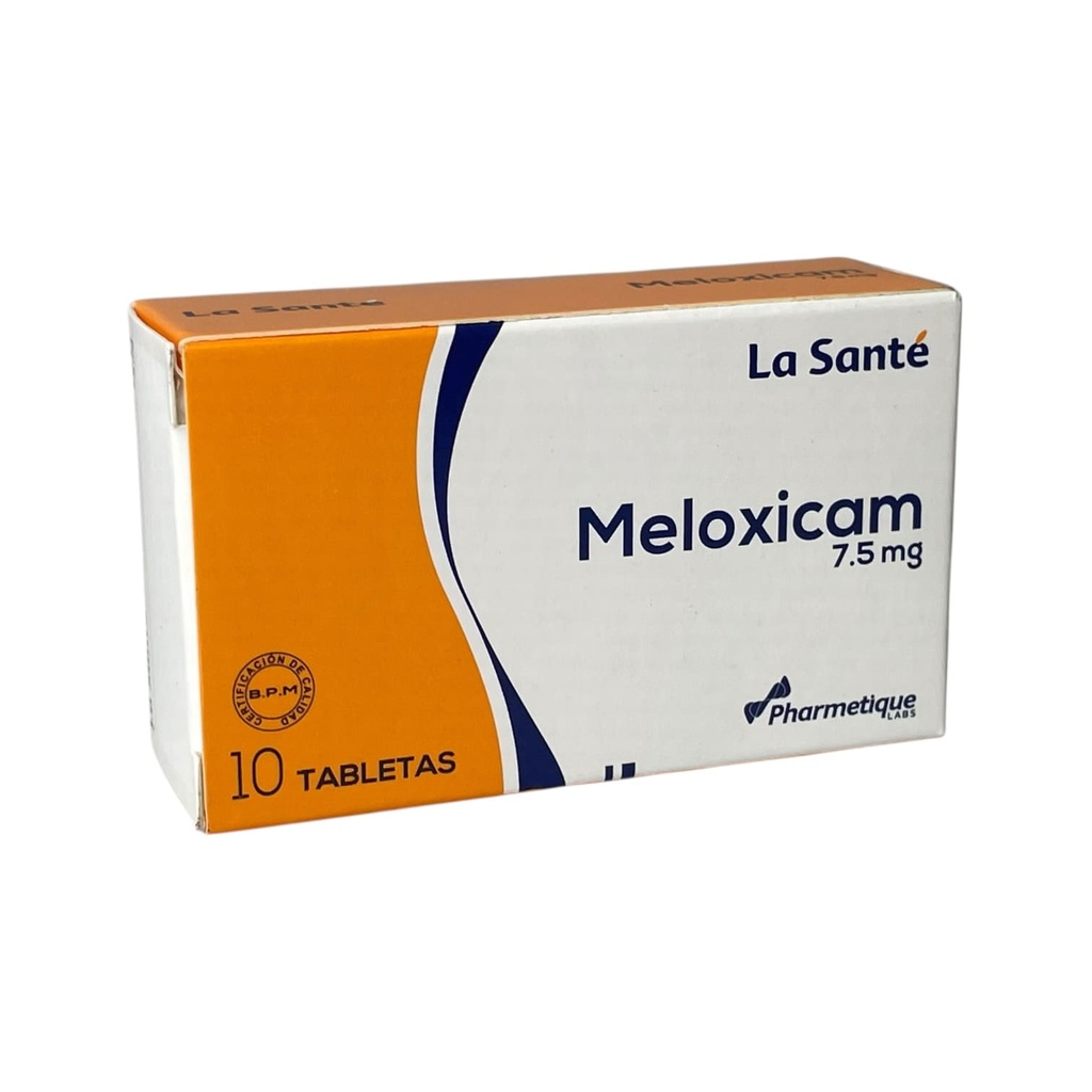Meloxicam 7.5 Mg Caja x 10 Tabletas (La Sante)