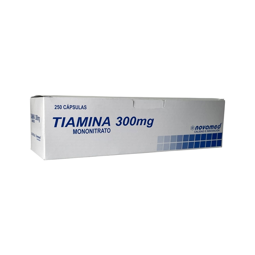 Tiamina 300 Mg Caja x 250 Capsulas (Novamed)