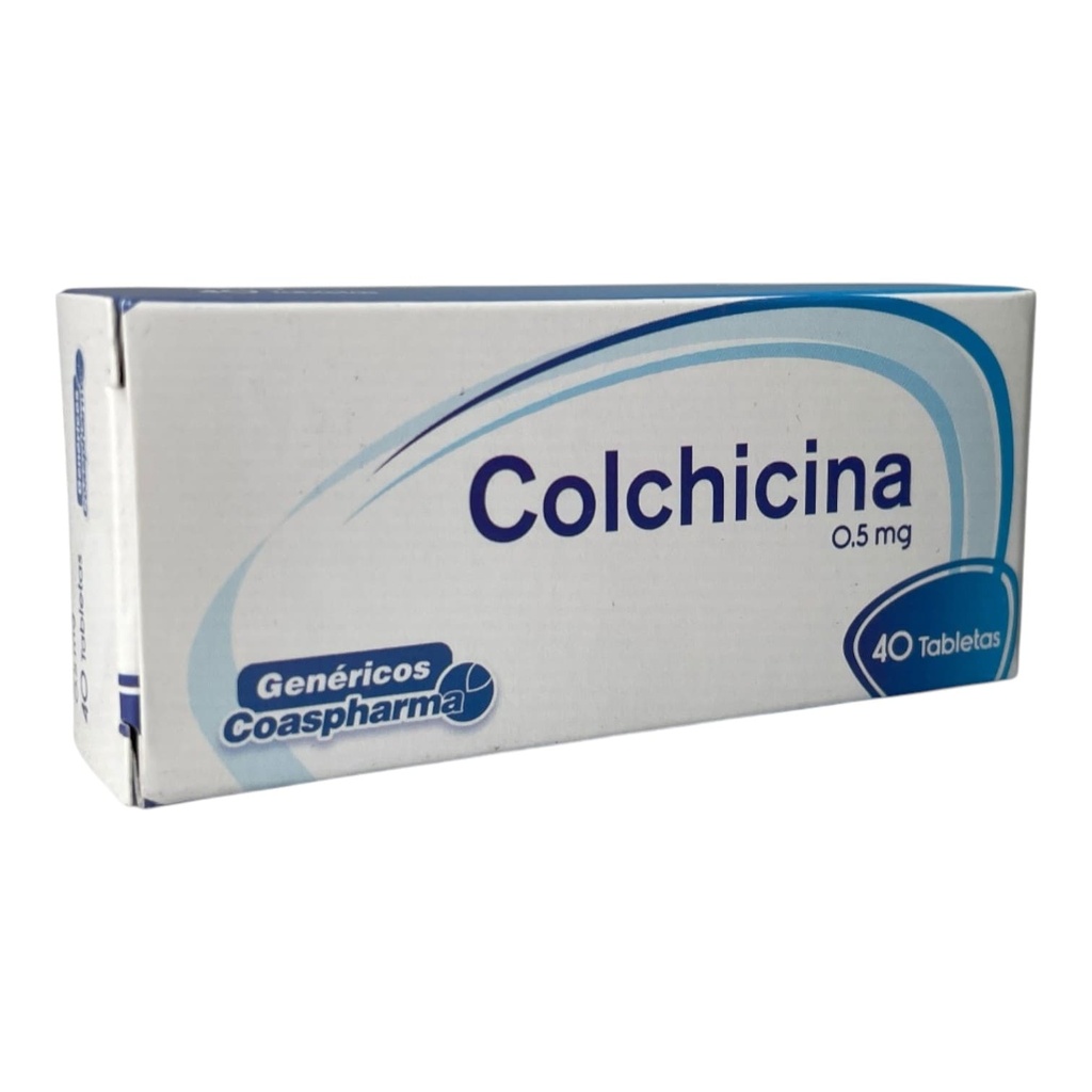 Colchicina 0.5 Mg Caja x 40 Tabletas (Coaspharma)