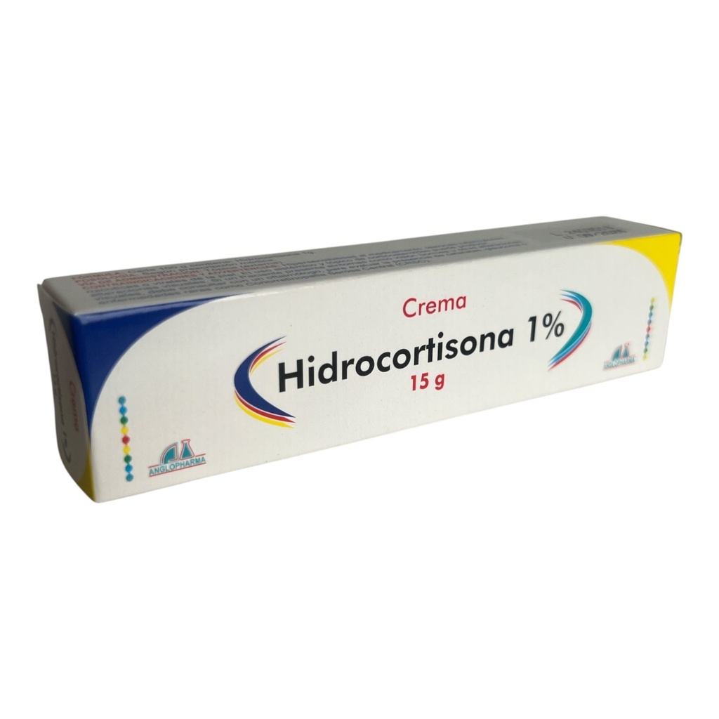 Hidrocortisona 1% Crema Topica Tubo x 15 Gr Und (Anglopharma)