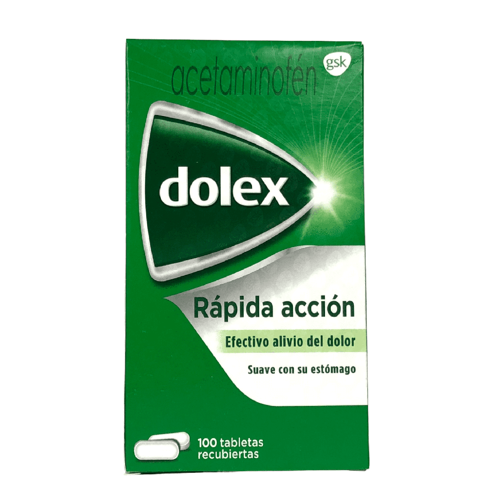 Dolex Avanzado (Acetaminofen) 500 Mg Caja x 100 Tabletas (Haleon)