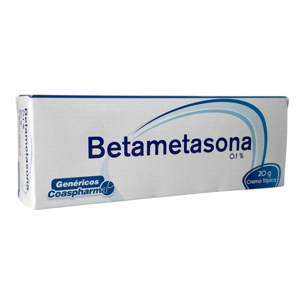 Betametasona 0.1 % Crema Topica Tubo x 20 G Und (Coaspharma)