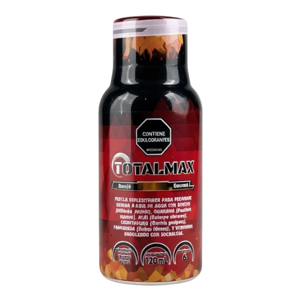 TotalMax (Borojo+Guarana+Chontaduro) Jarabe frasco x 120 Ml Und (Totalmax)
