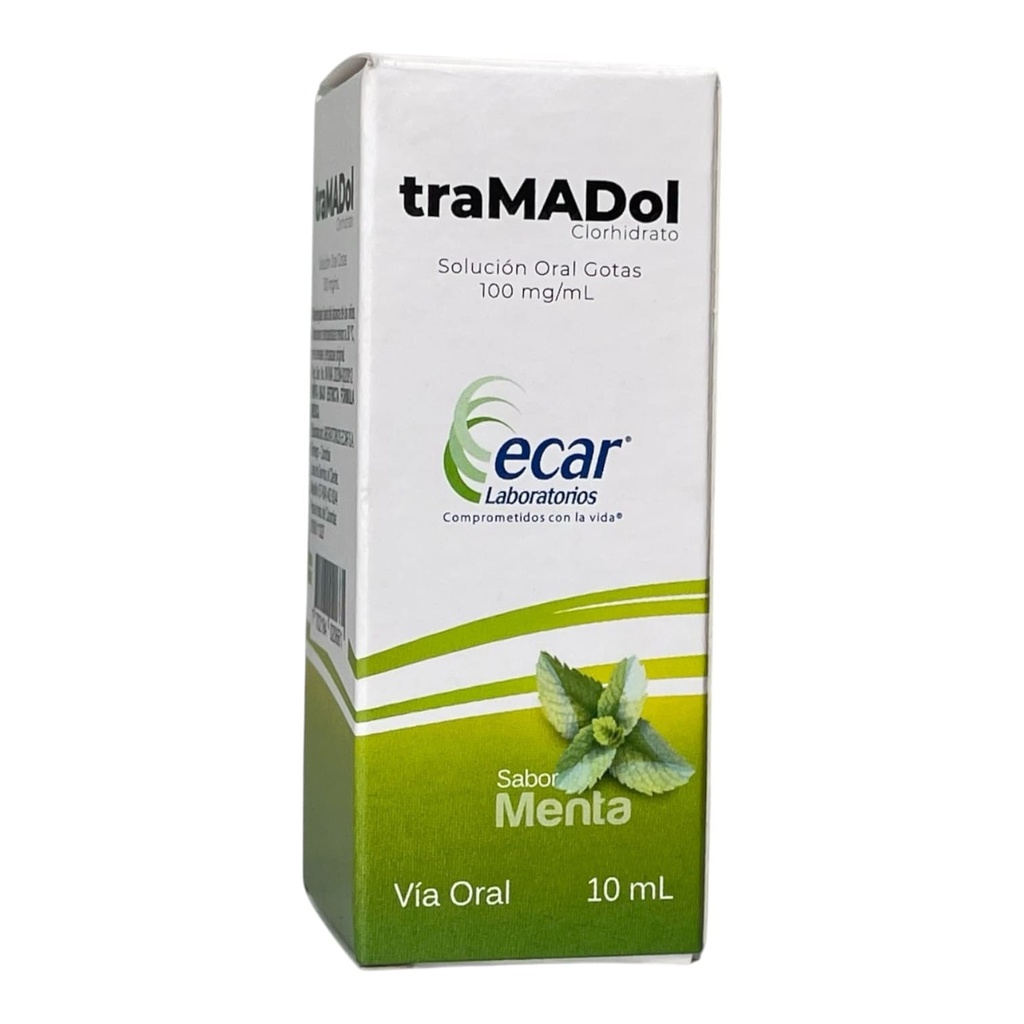 Tramadol 100 Mg Gotas Orales Frasco x 10 Ml (Ecar)