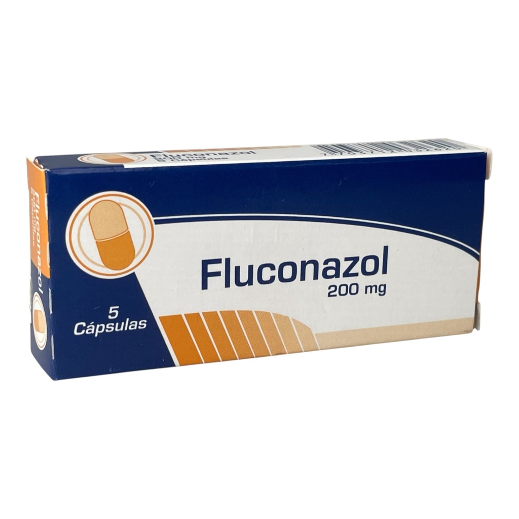 Fluconazol 200 Mg Caja x 5 Capsulas (Coaspharma)
