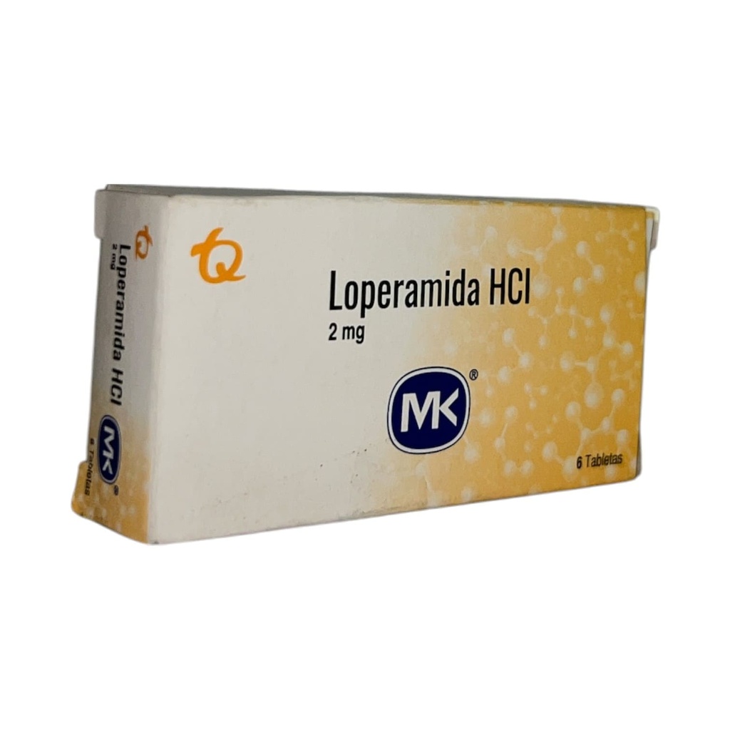 Loperamida Clorhidrato 2 Mg Tableta Caja X 6 Und (Tecnoquimicas)