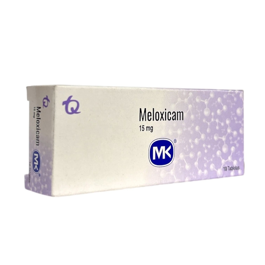 Meloxicam 15 Mg Caja x 10 Tabletas Und (Tecnoquimicas)
