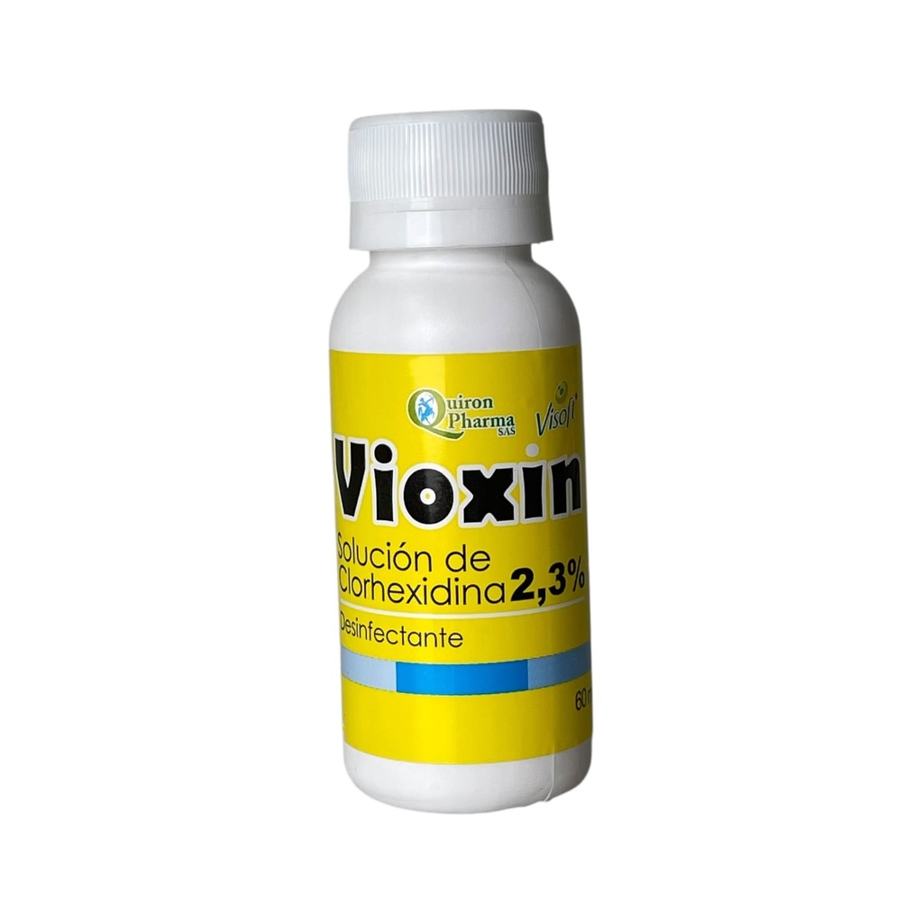 Vioxxin (Clorhexidina) 2.3% Solucion Topica Frasco x 60 ml (Quiron Pharma)